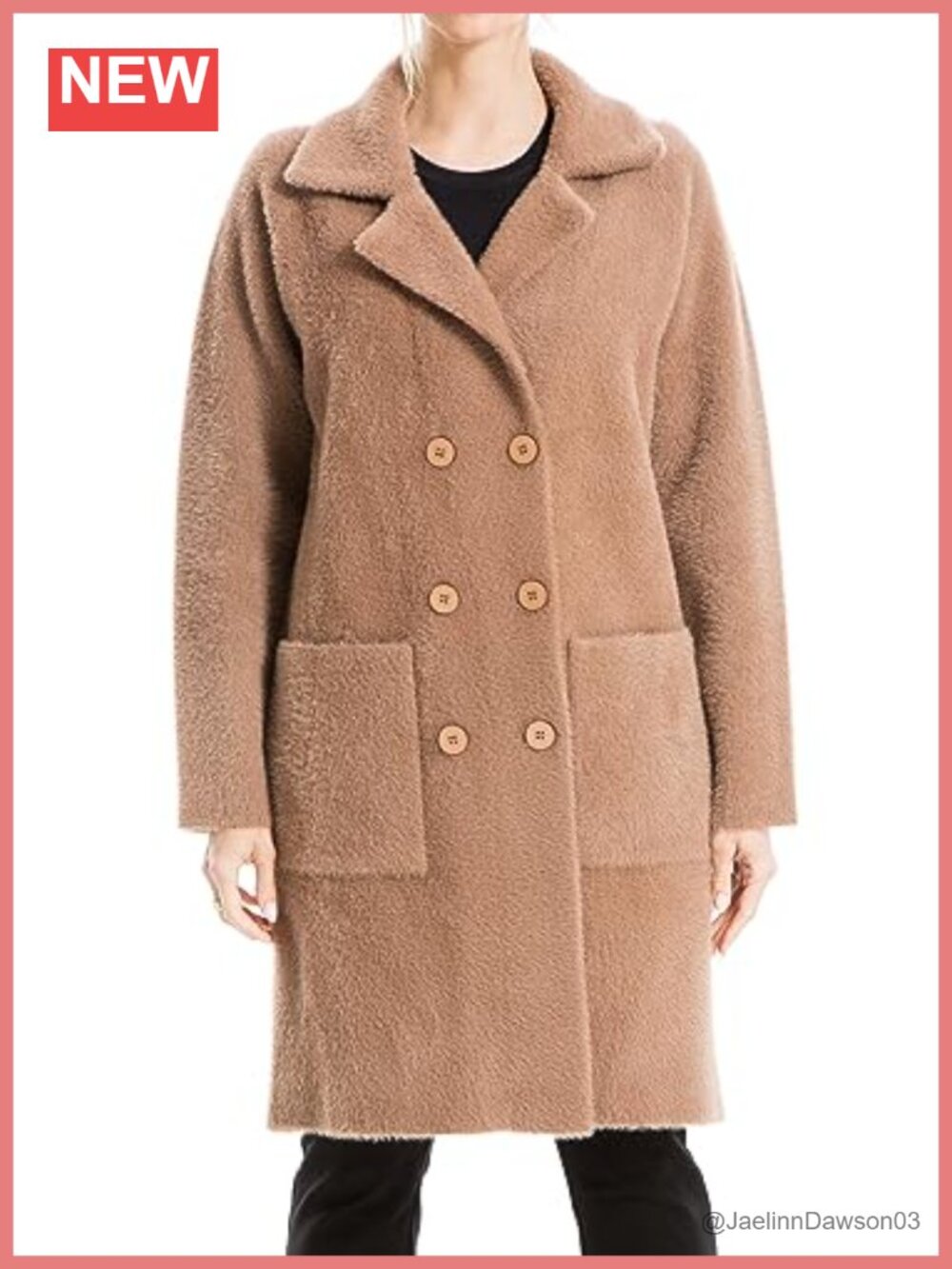 Long Sleeve Button Front Sweater Coat with Pockets